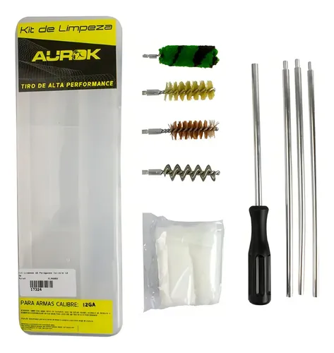 imagem KIT LIMPEZA DE ARMA DE FOGO 32 POL. CAL. 12GA