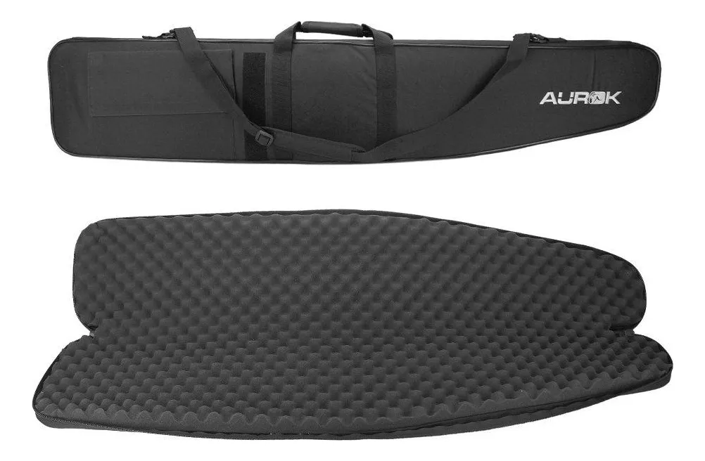 imagem CAPA AUROK PARA CARABINA EM POLIESTER 600D PRETO - 130X21CM 